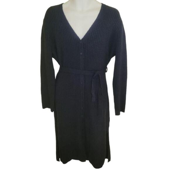 Ricki's Belted Button-Front Sweater Dress - Women's - Picture 6 of 11